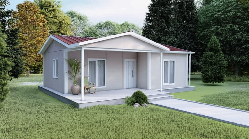 Tek Katlı 37m² Prefabrik Ev