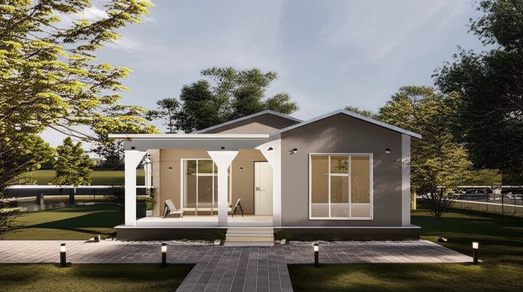 Tek Katlı 50m² Prefabrik Ev