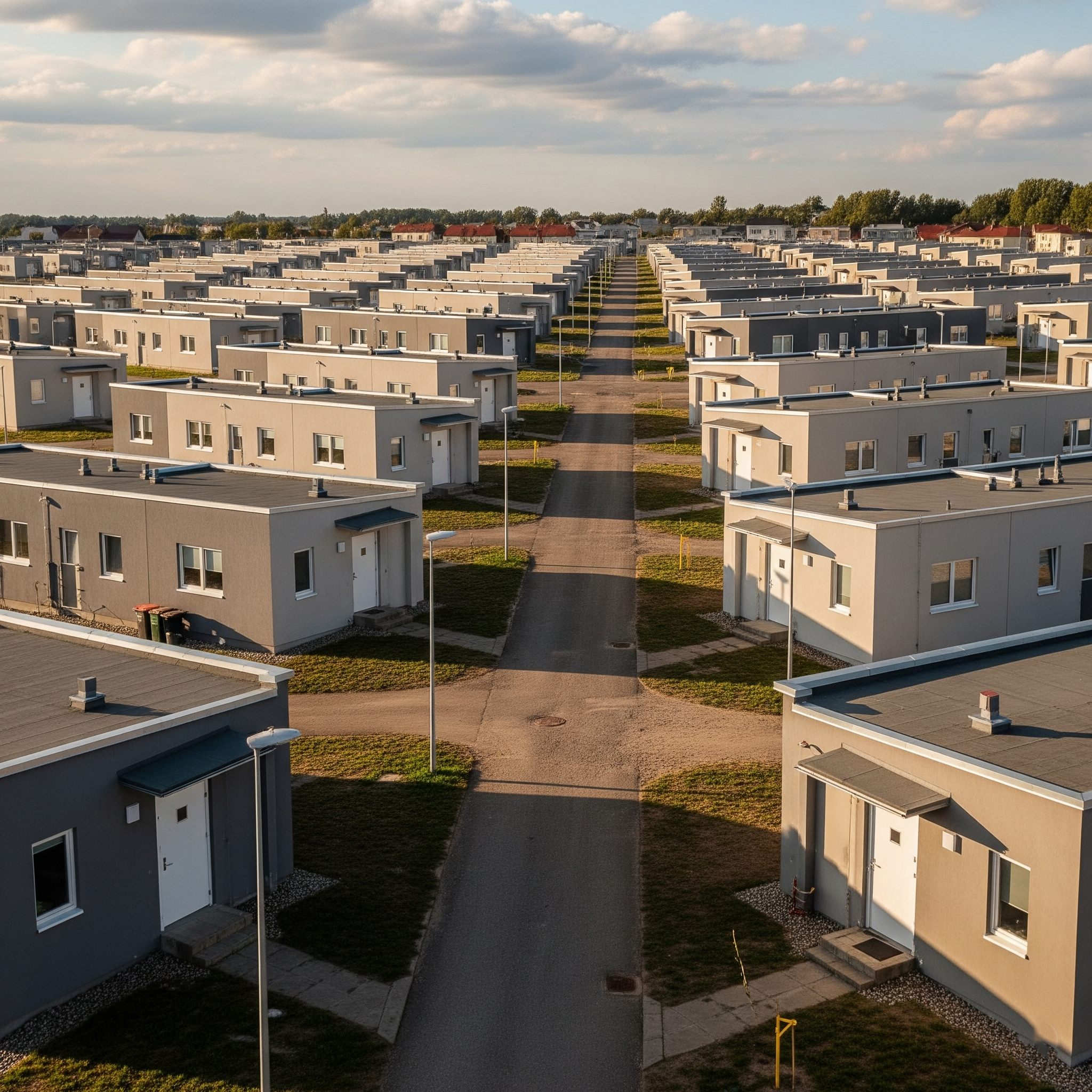 Prefabrik Konut Kompleksi
